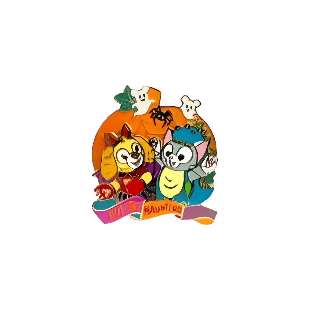 Cookie & Gelatoni Disney pin