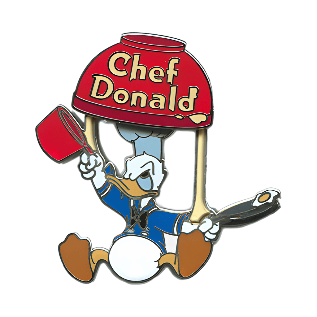 Chef Donald Disney pin