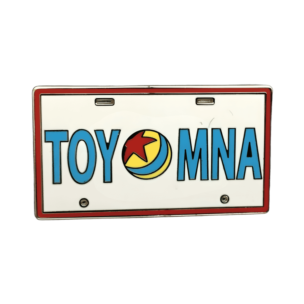Toy Story License Plate Disney pin