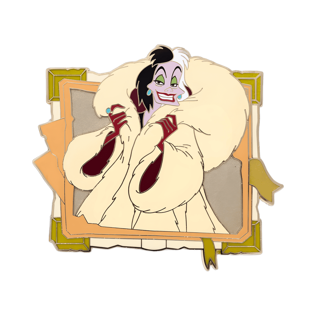Cruella Disney pin