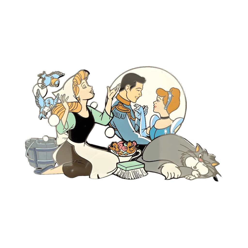 Cinderella Prince And Lucifer Disney pin