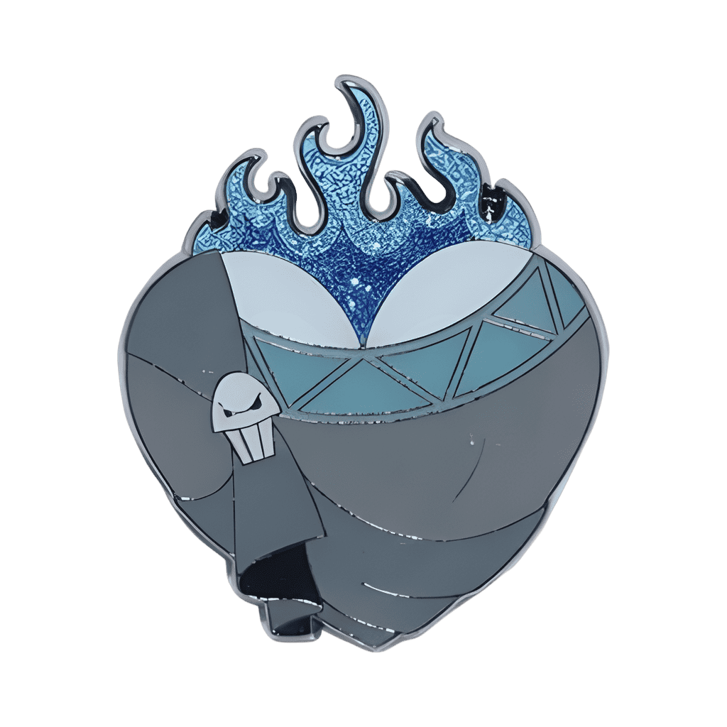 Hades Glitter Heart Disney pin