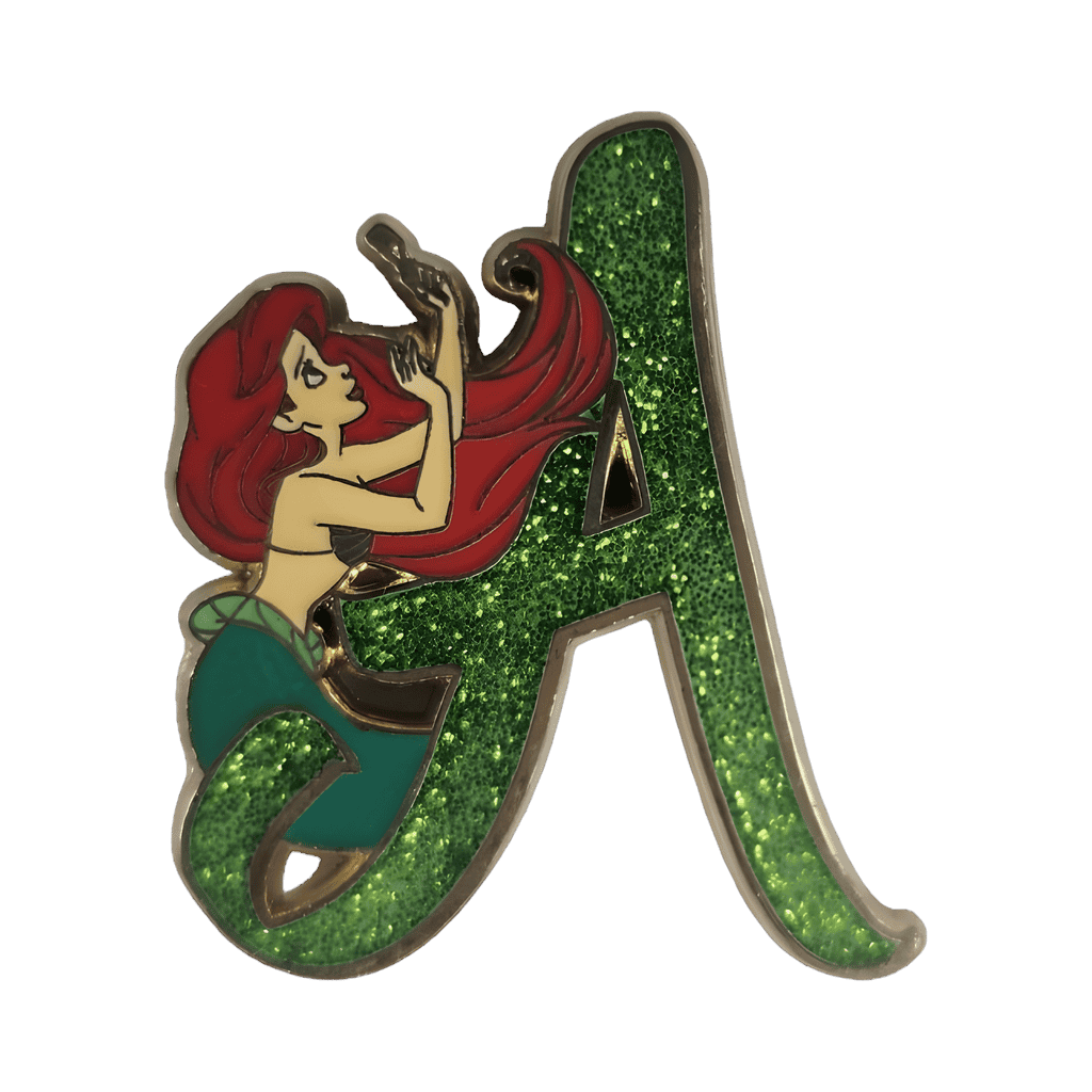 A is for Ariel Disney pin