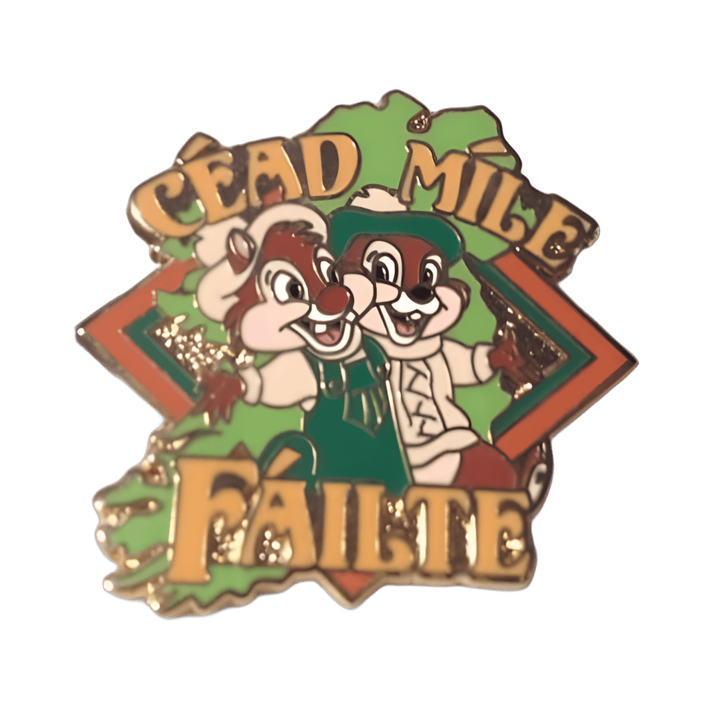 Céad Míle Fáilte - Chip and Dale Disney pin