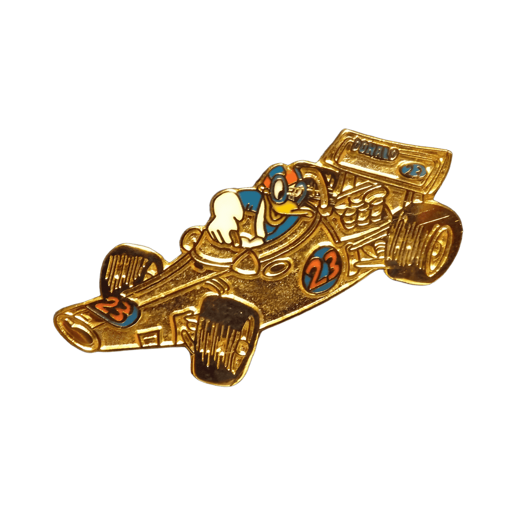 Donald Duck in Race Car Disney pin