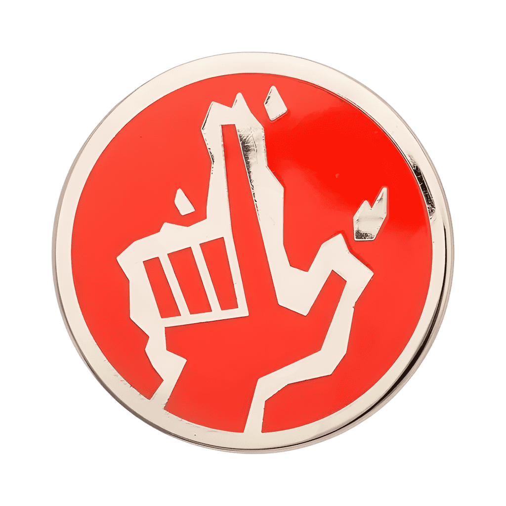 Human Torch Symbol Disney pin