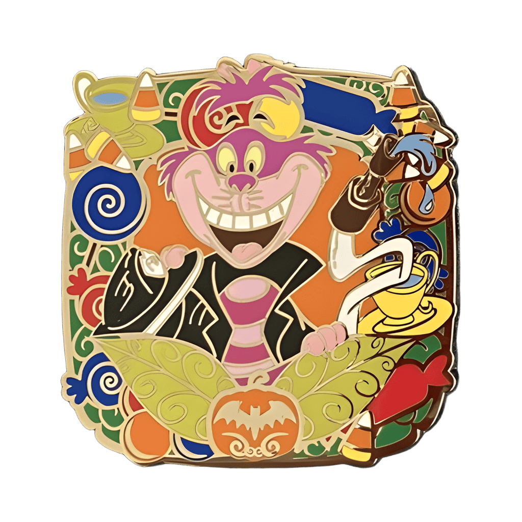Cheshire Cat as a Fireman Disney pin