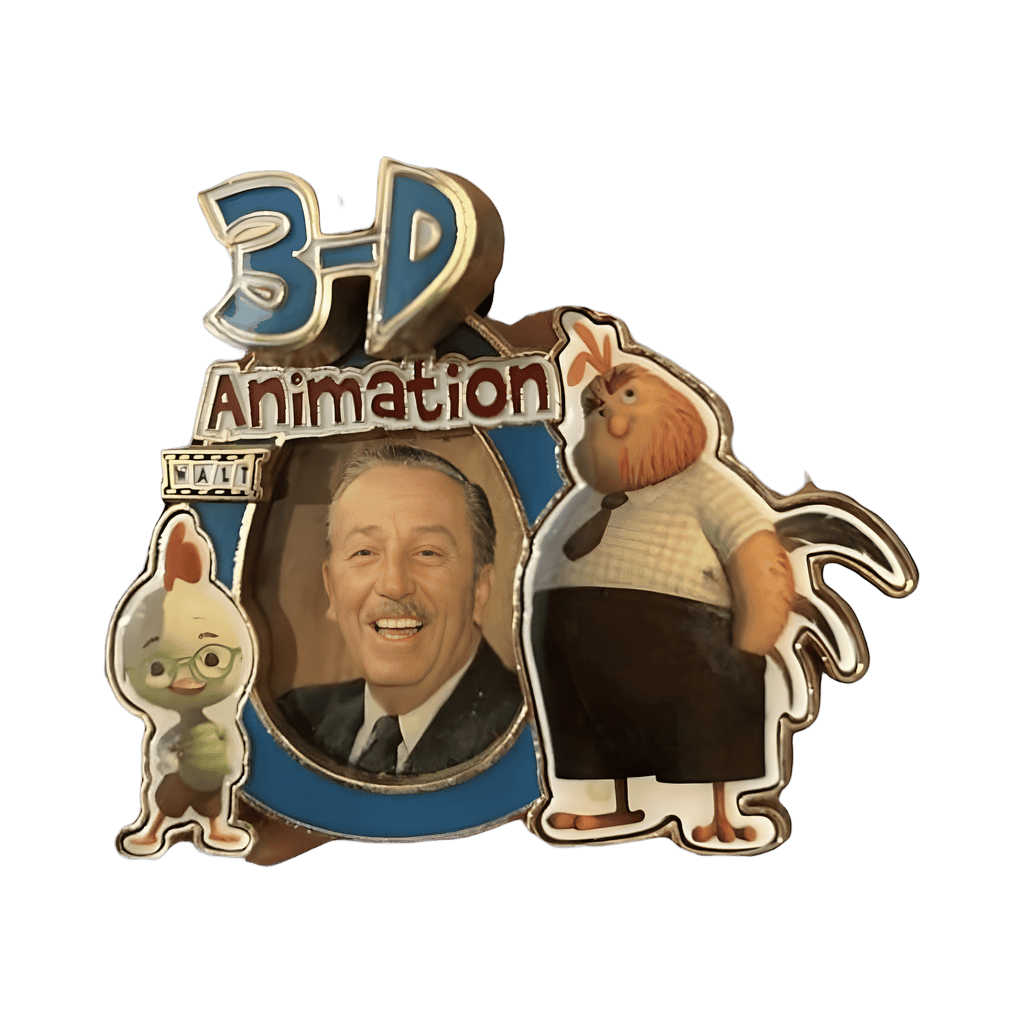 3-D Animation #11 Disney pin