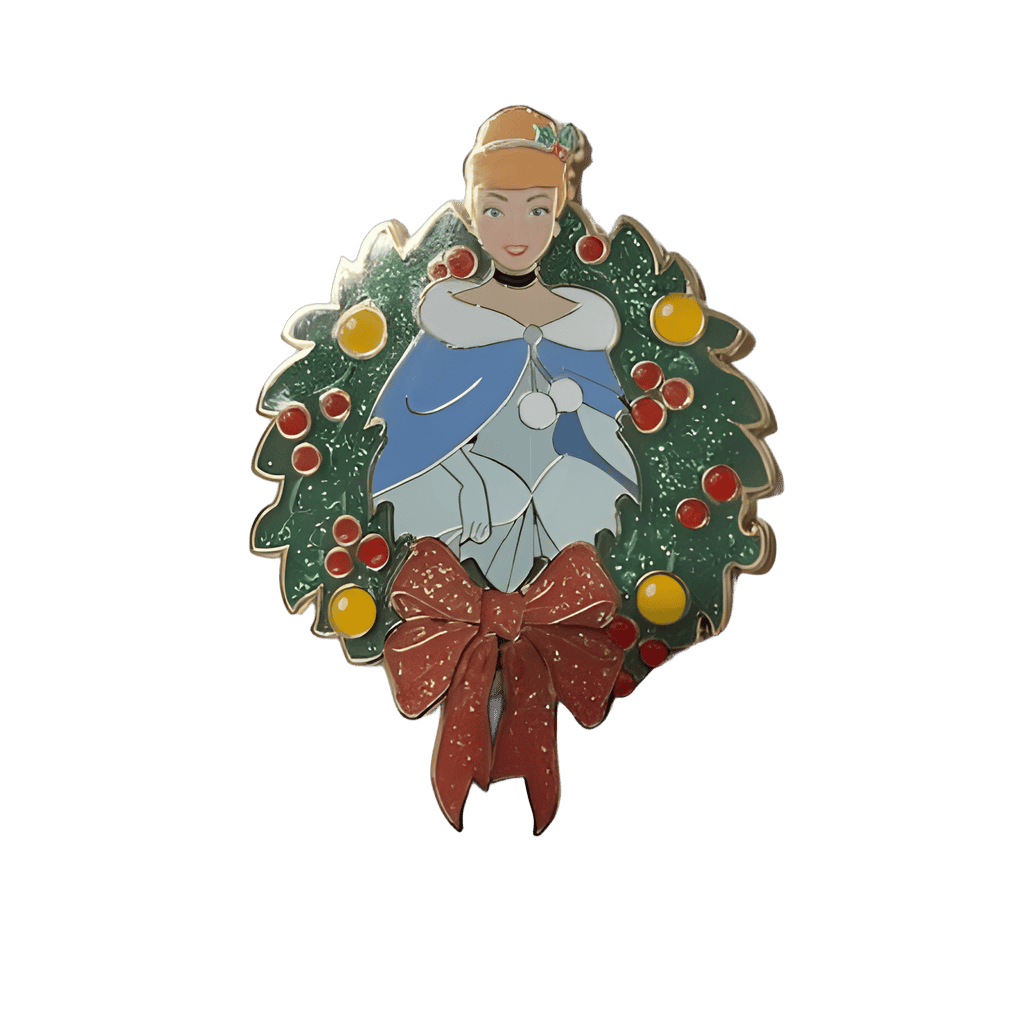 Cinderella Glitter Wreath - Chaser Disney pin