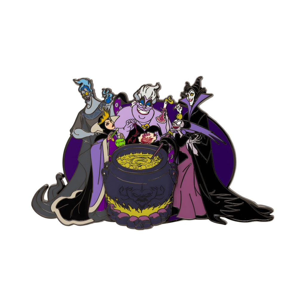 Villains Brewing Cauldron - Pink A La Mode (PALM) Disney pin