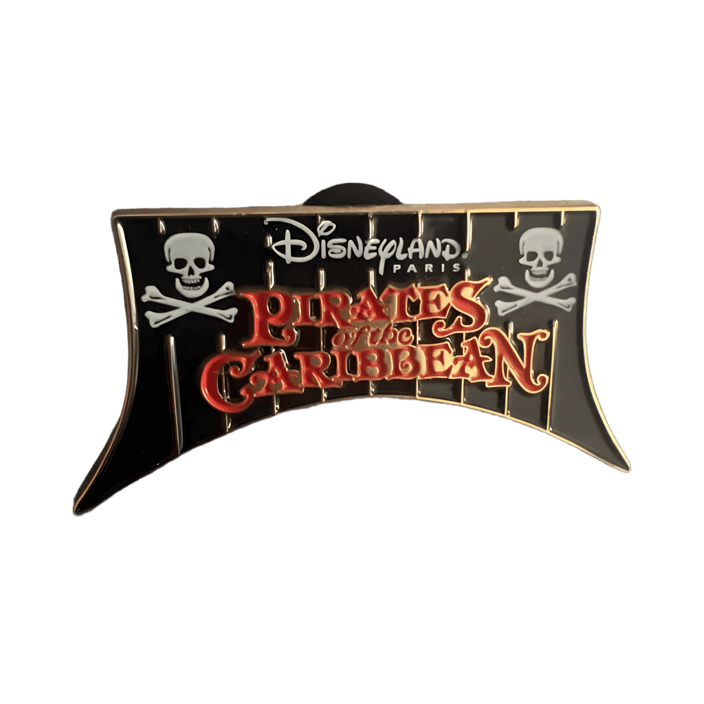 Logo - Pirates of the Caribbean Disney pin