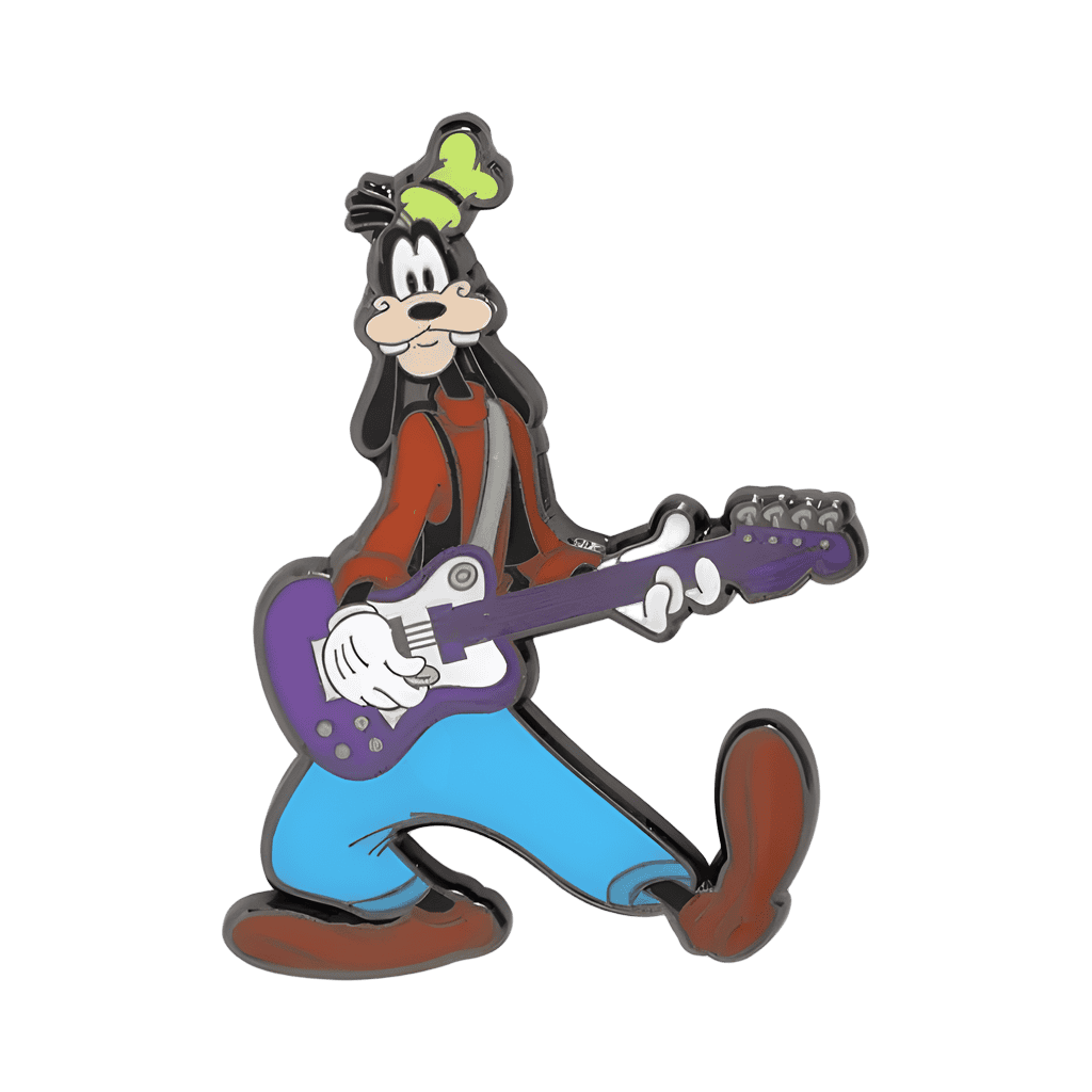 Goofy with guitar Disney pin
