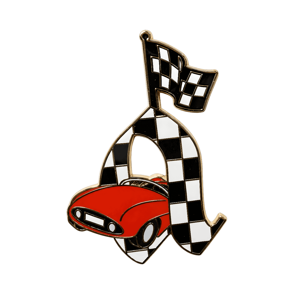 "A" Autopia Disney pin