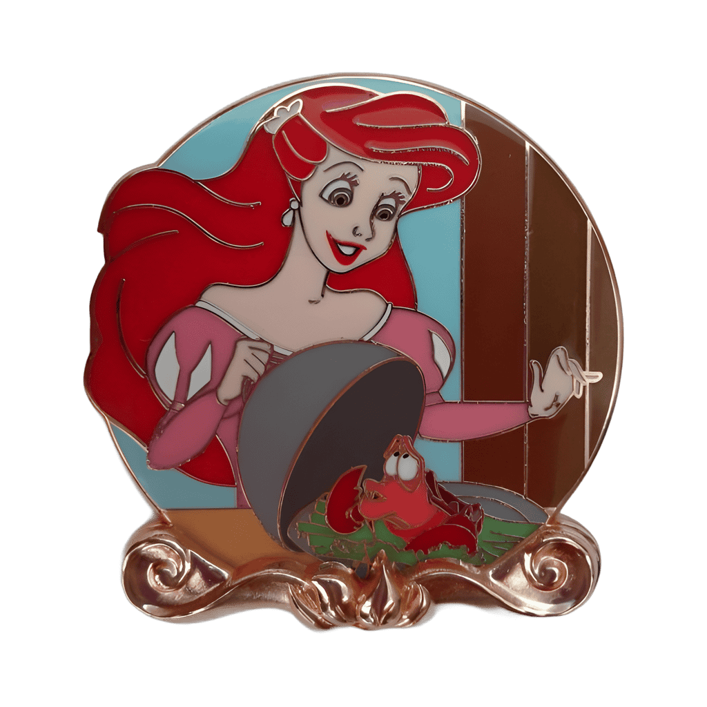 Ariel & Sebastian Disney pin