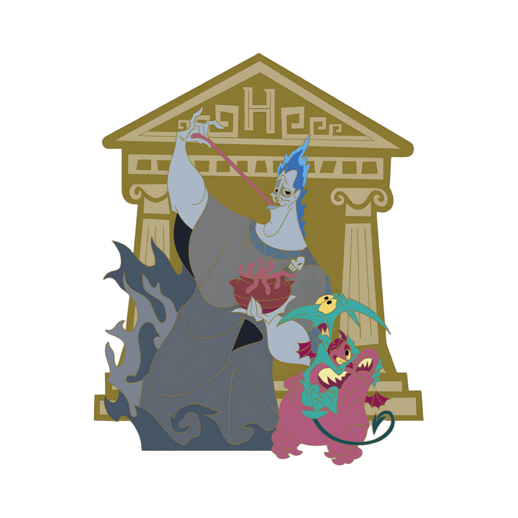 Hades, Pain, and Panic Disney pin