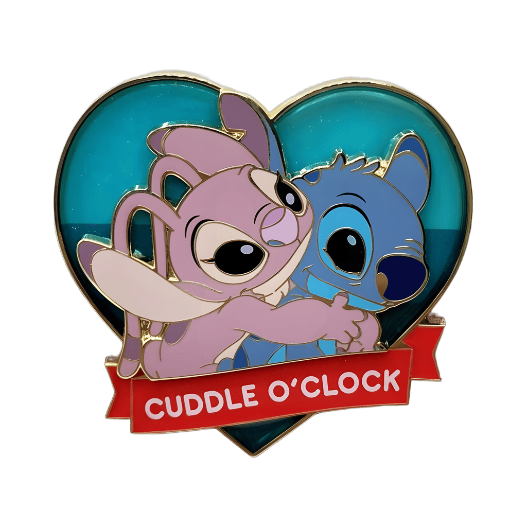 Cuddle O'Clock - Stitch & Angel Disney pin