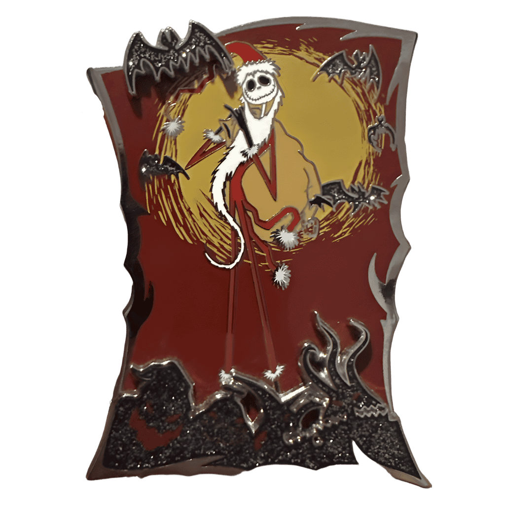 Jack Skellington as Santa Claus Disney pin