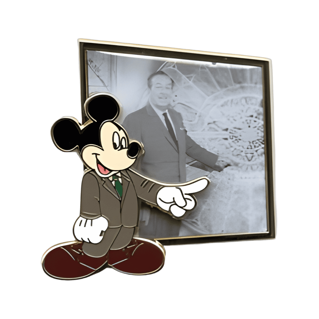 Mickey & Walt Style E Disney pin