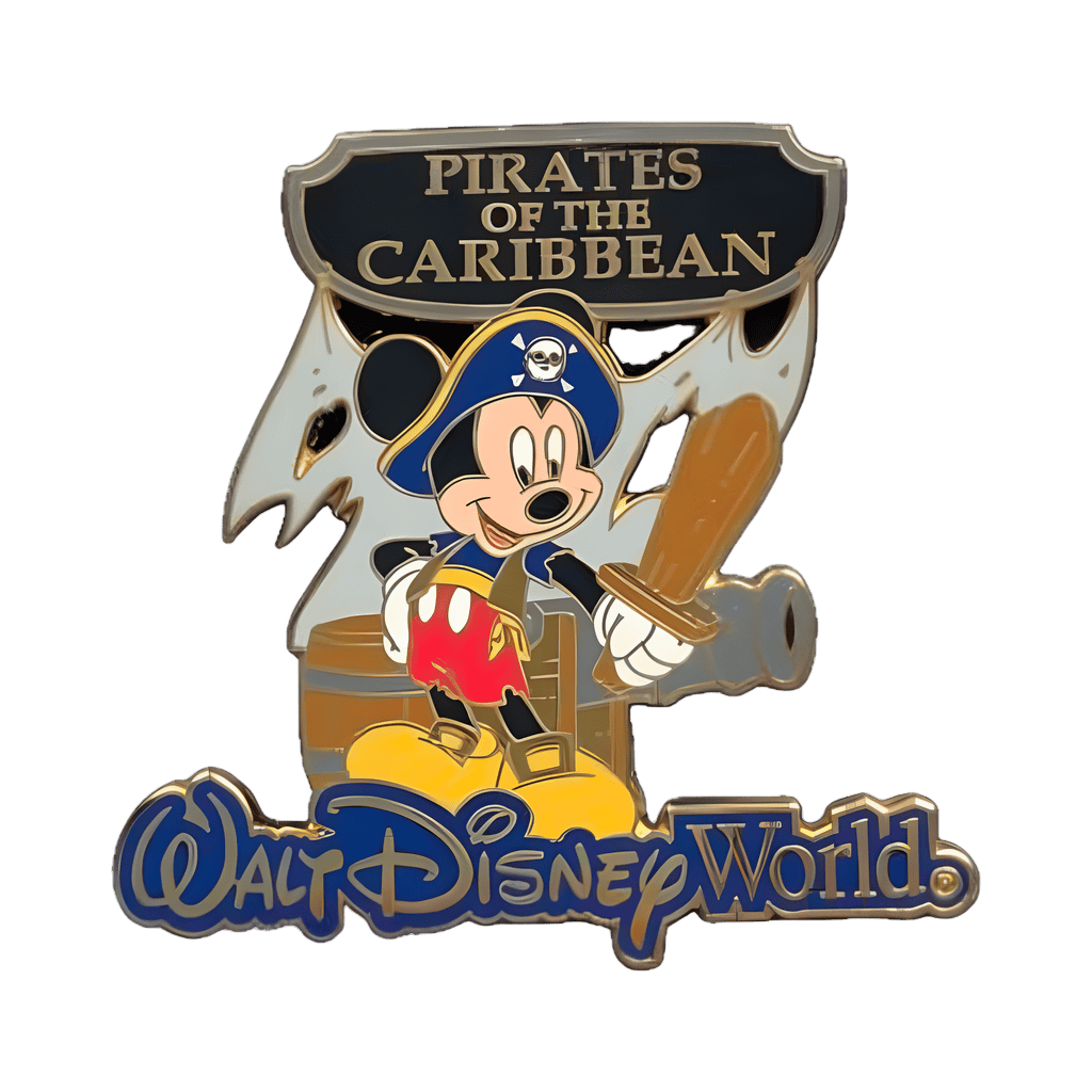 Pirates of the Caribbean Disney pin