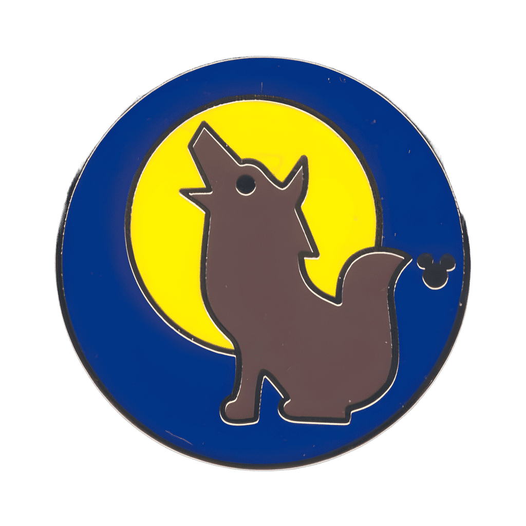 Wolf Howl Disney pin