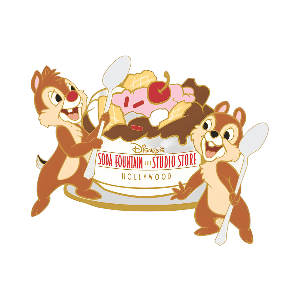 Chip and Dale Disney pin