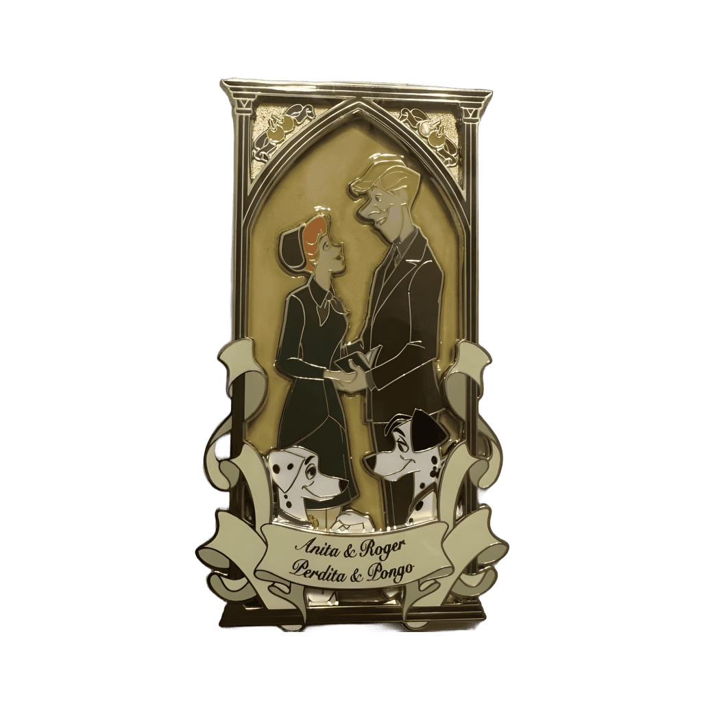 Anita & Roger Disney pin