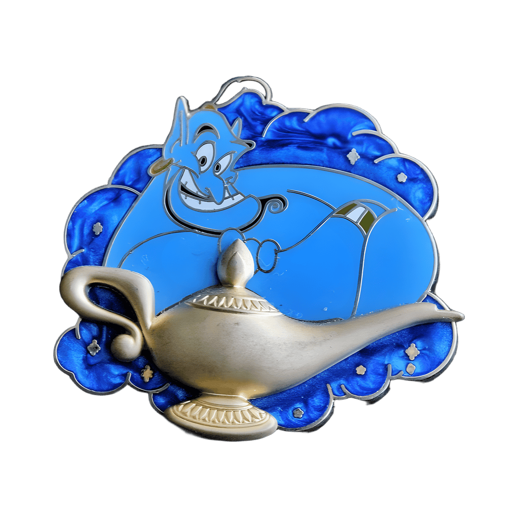 Genie and Lamp Disney pin