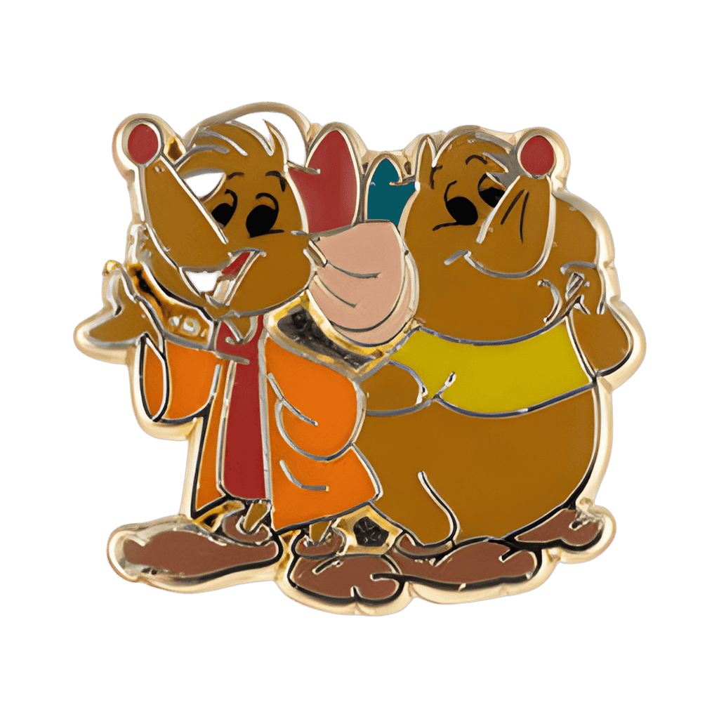 Jaq and Gus Disney pin