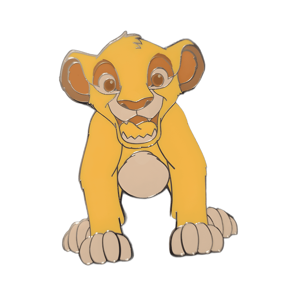 Simba Disney pin