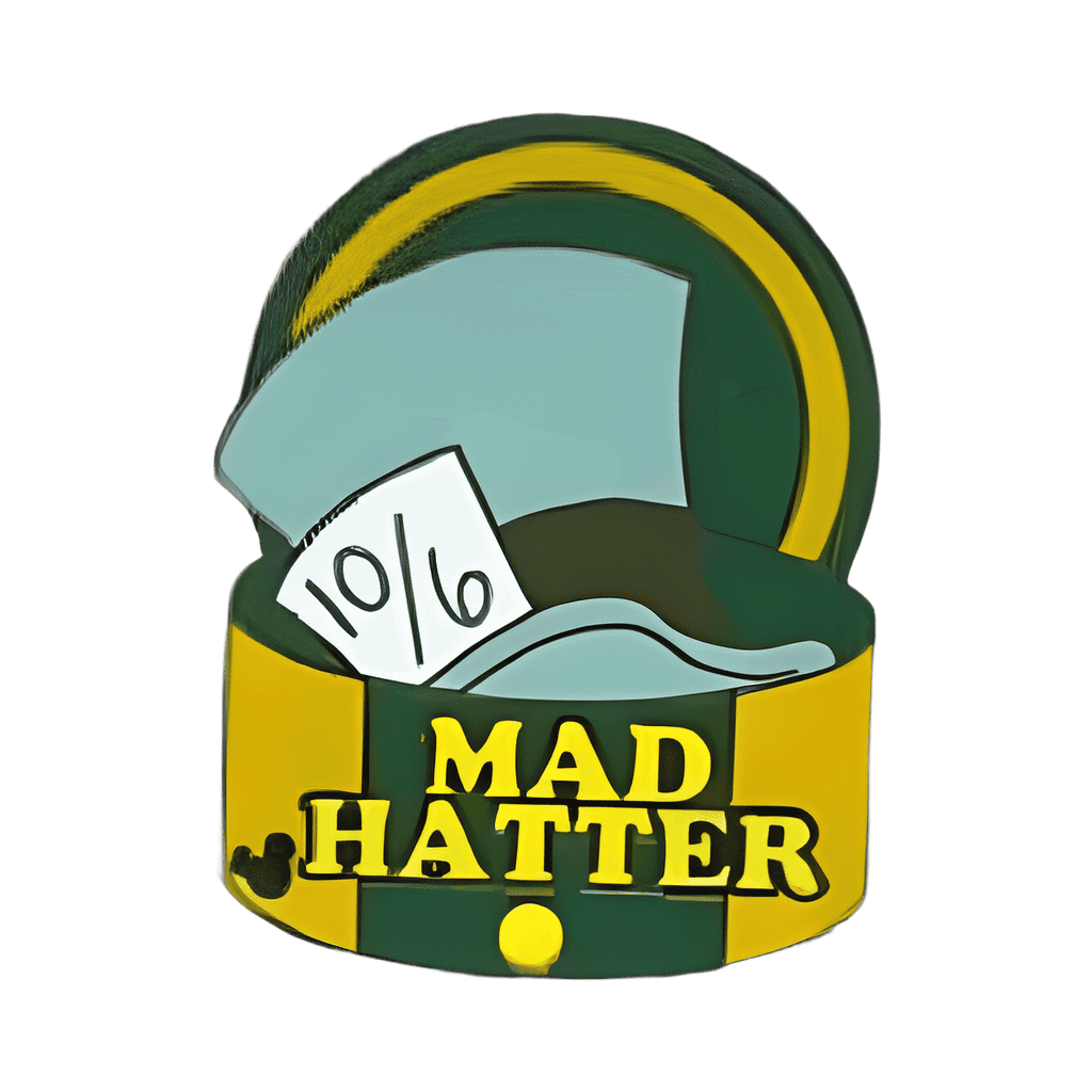 Mad Hatter Hat Box Disney pin