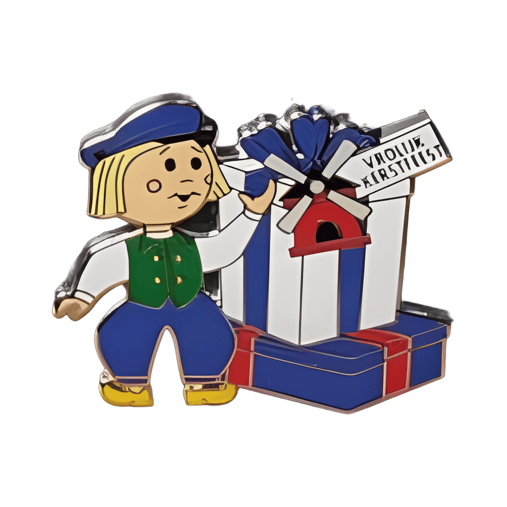 Dutch Boy with Presents Disney pin