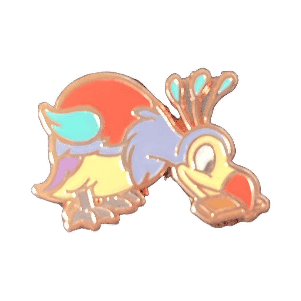 Kevin's Baby Eating Chocolate Disney pin