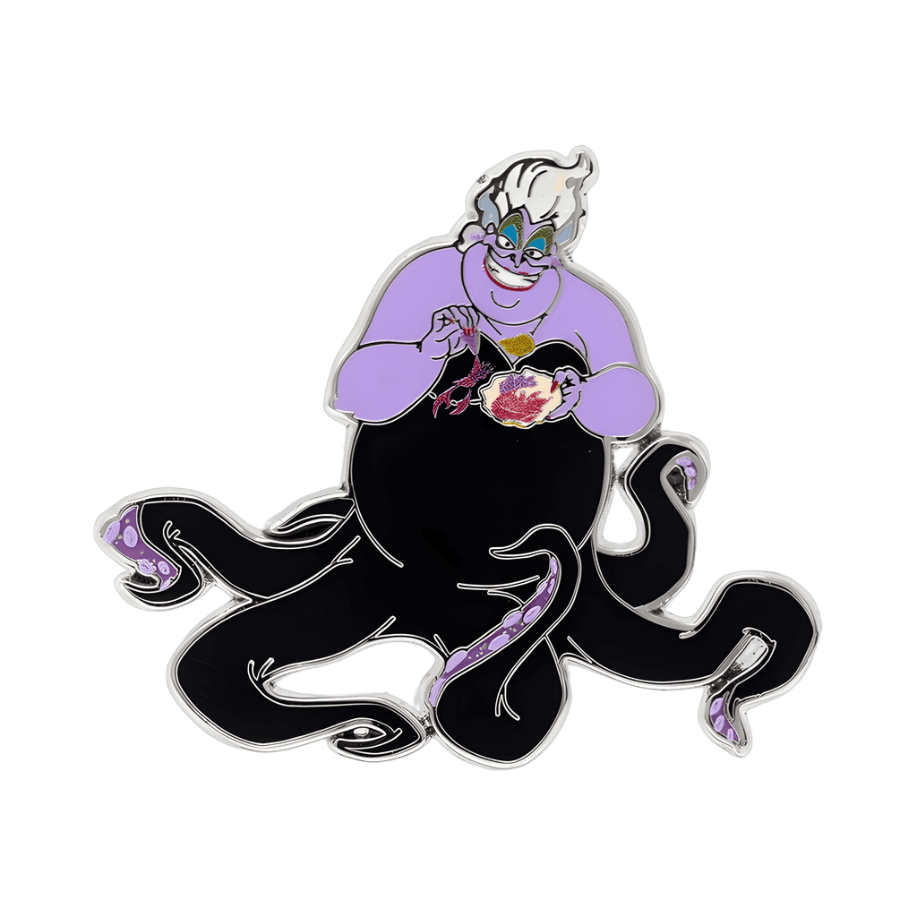 Ursula with Bowl of Shrimp Disney pin