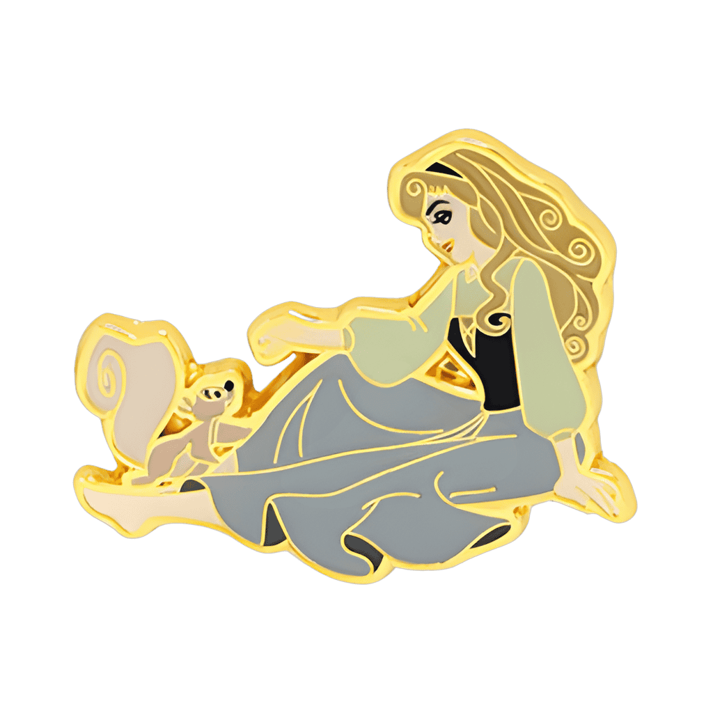 Briar Rose & Squirrel Disney pin