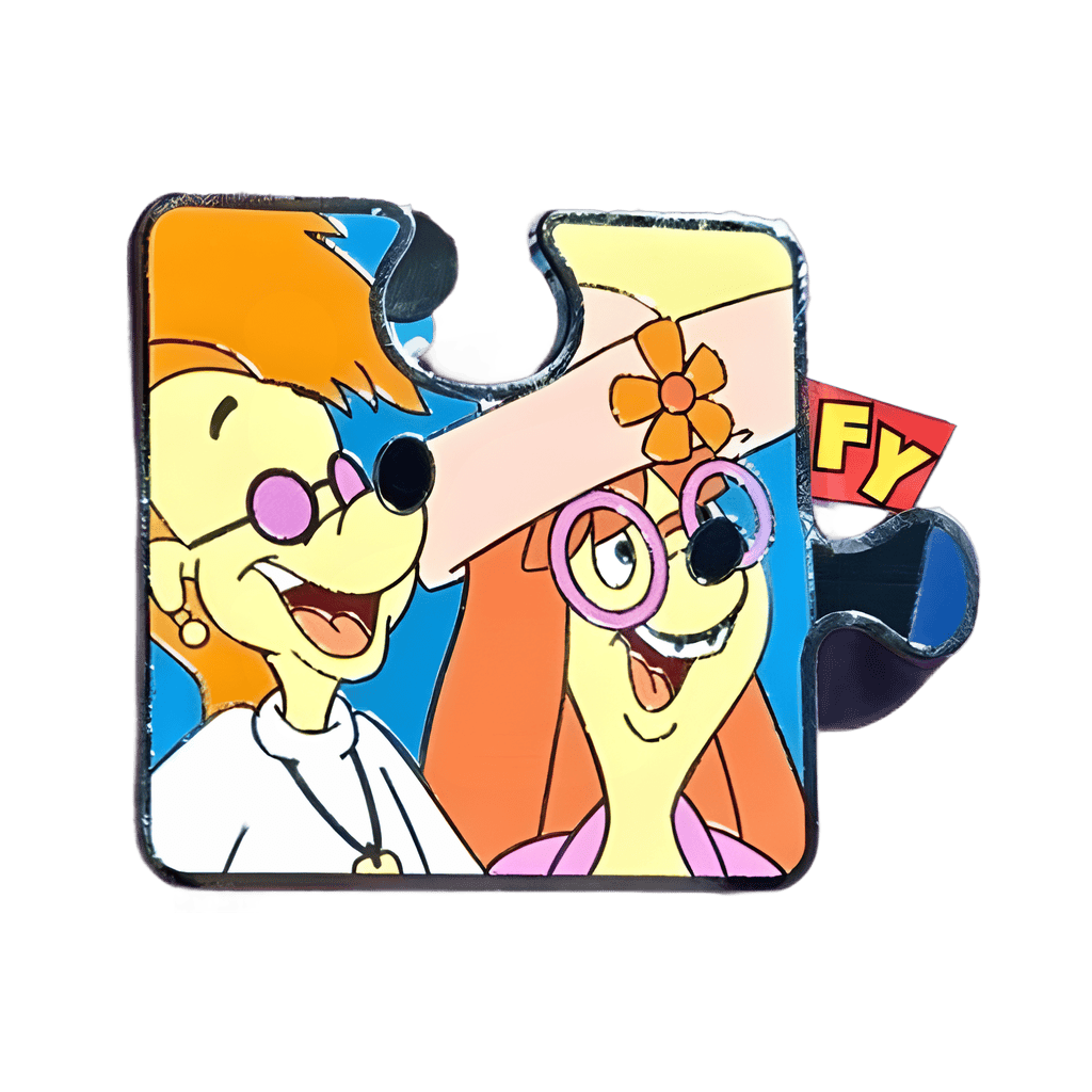 Bobby and Stacey Disney pin