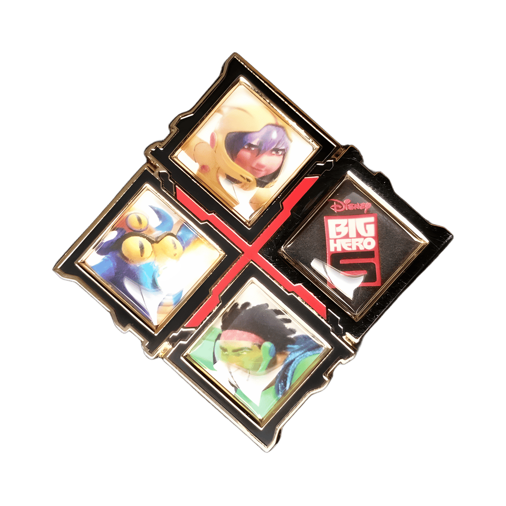 Go Go Tomago, Fred and Wasabi Diamond Disney pin