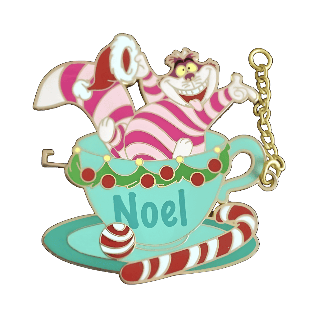 Cheshire Cat in Teacup Disney pin