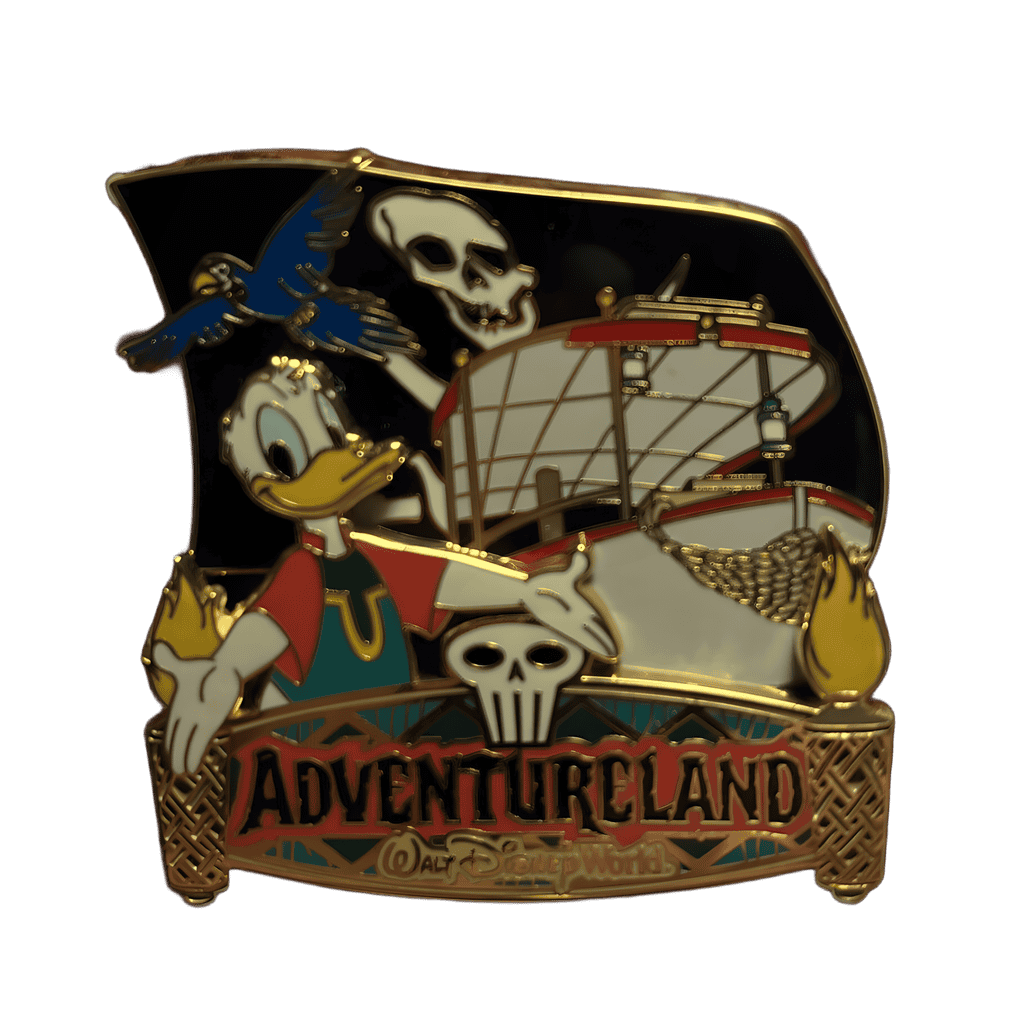 Donald Duck - Adventureland Disney pin