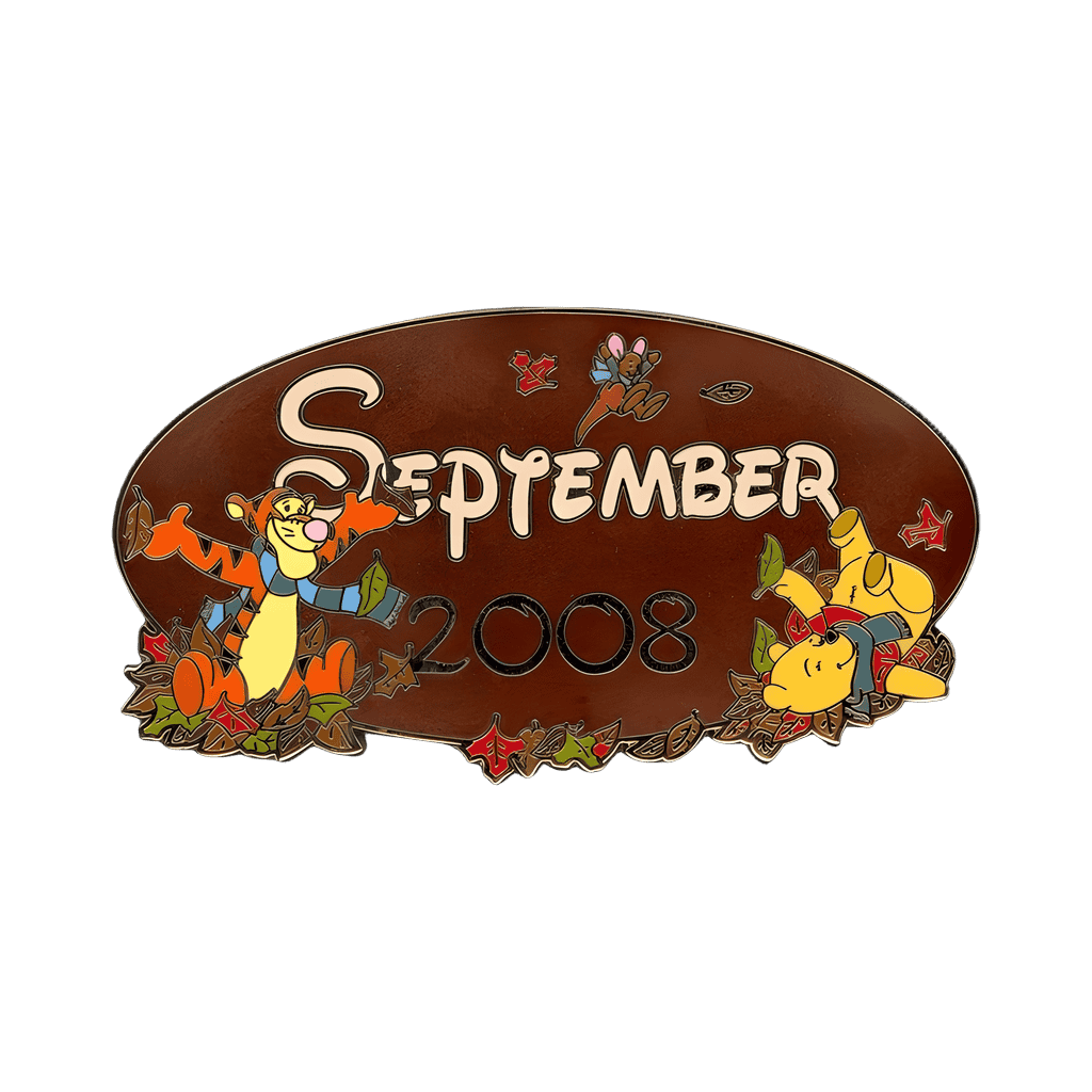 September - Tigger, Pooh, & Roo Disney pin