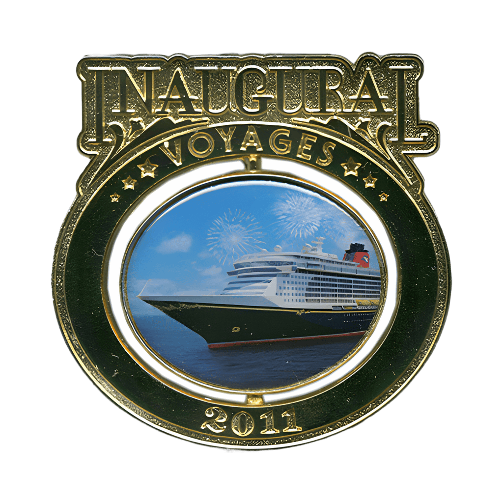 Inaugural Voyage Spinner Disney pin