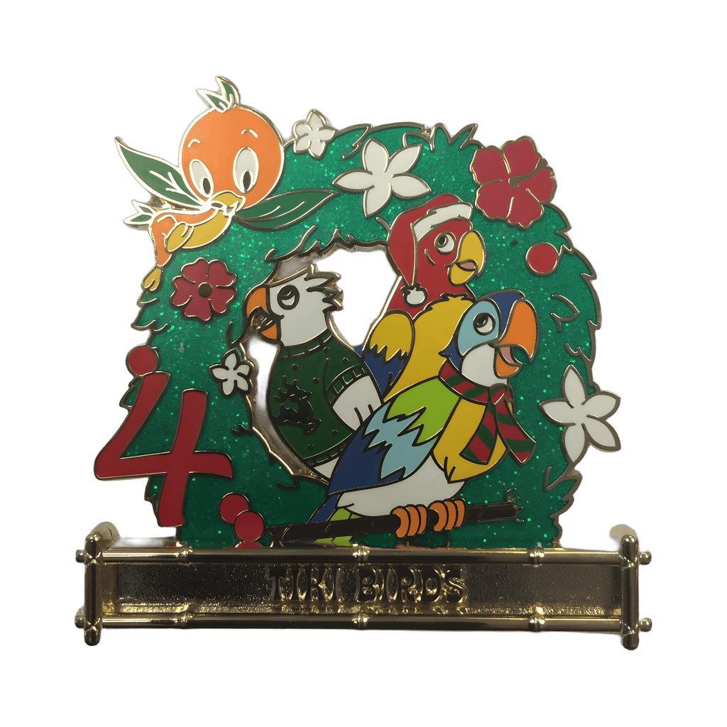 4 Tiki Birds Disney pin