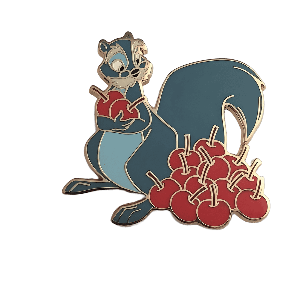 Merlin as a Squirrel Disney pin