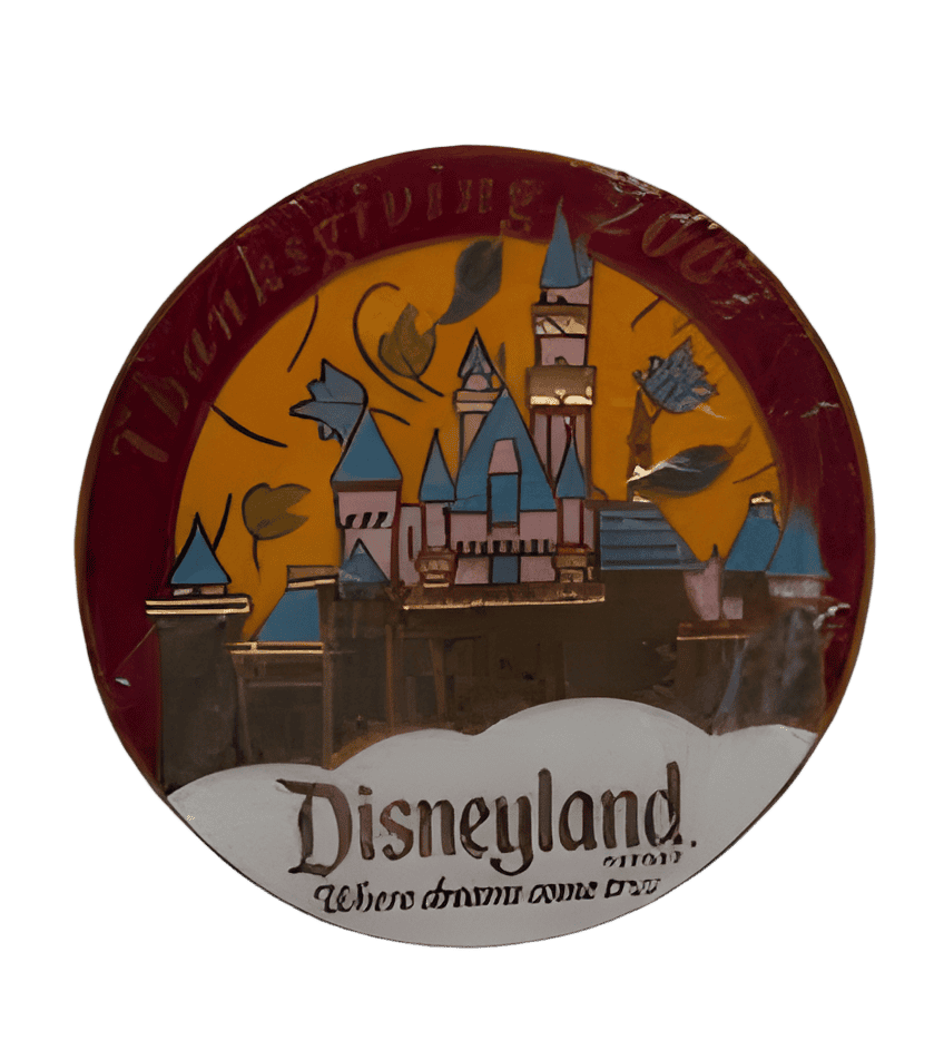 Thanksgiving 2007 Sleeping Beauty Castle Disney pin