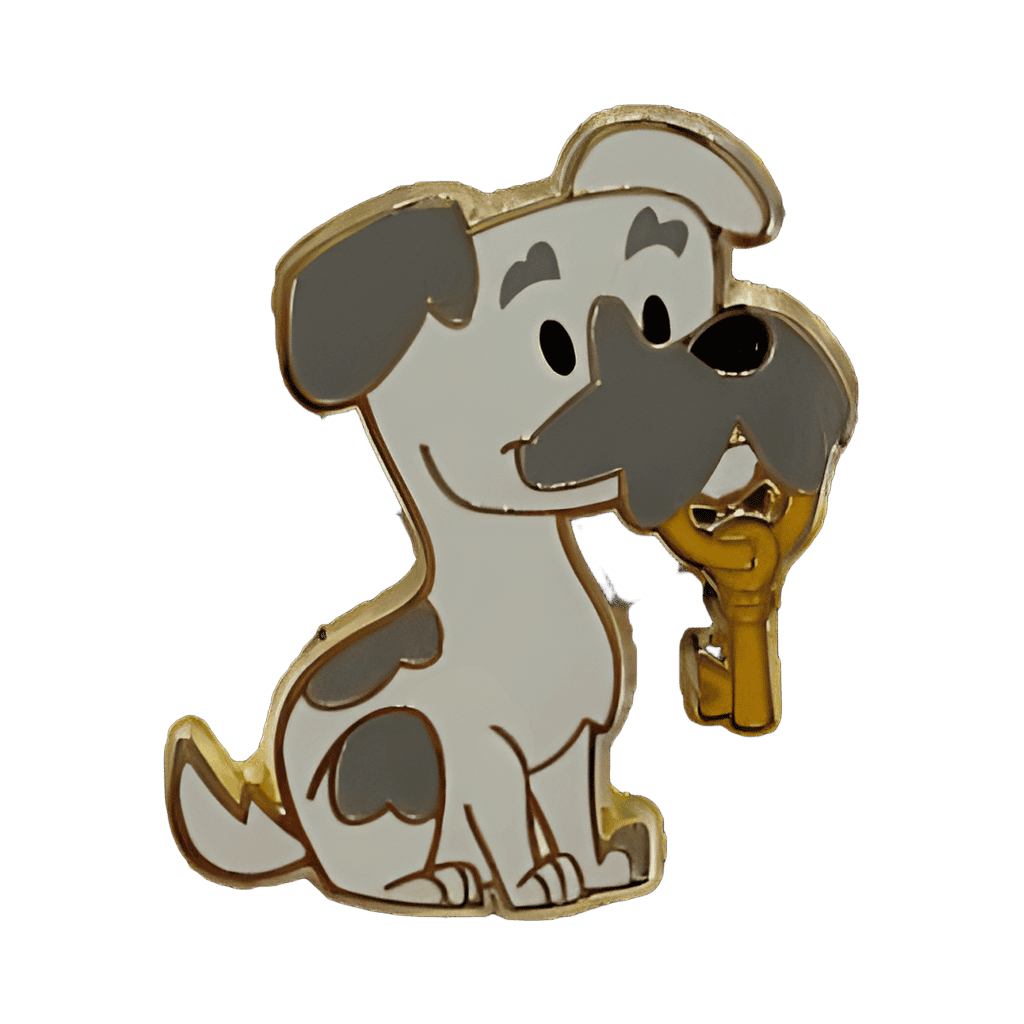 Jail Dog with Keys Disney pin