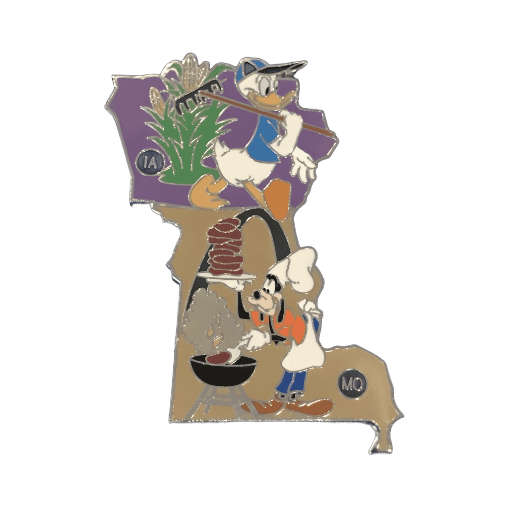 Iowa and Missouri Disney pin