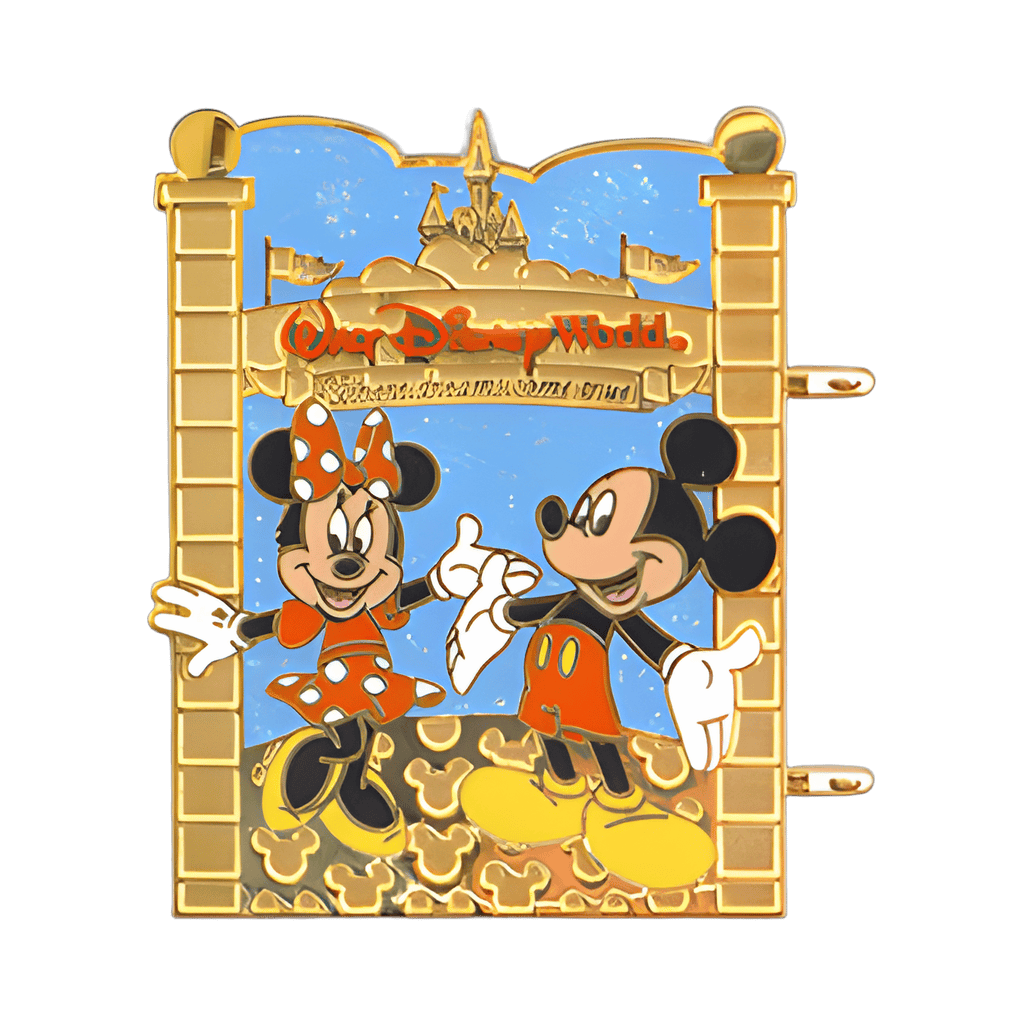 Walt Disney World Entrance Gate - Mickey and Minnie Disney pin