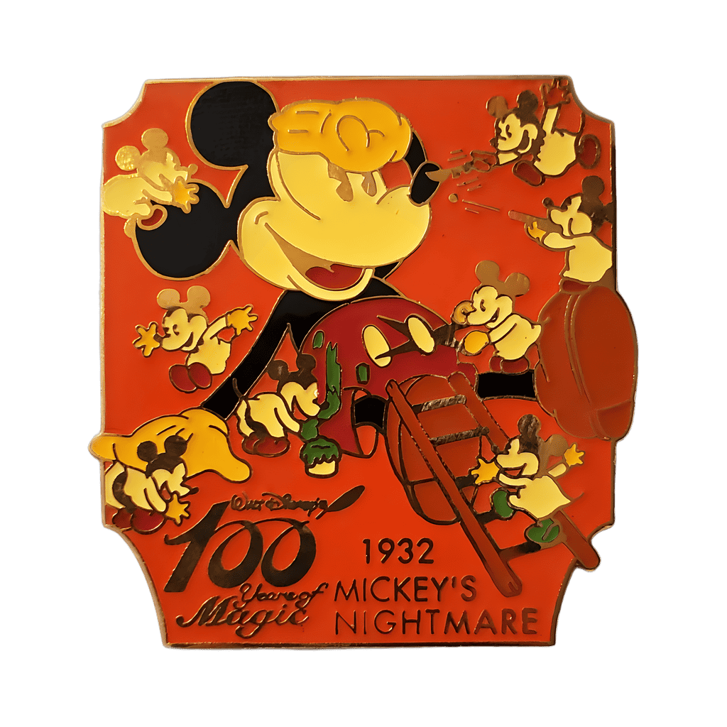 "Mickey's Nightmare" starring Mickey Mouse Disney pin
