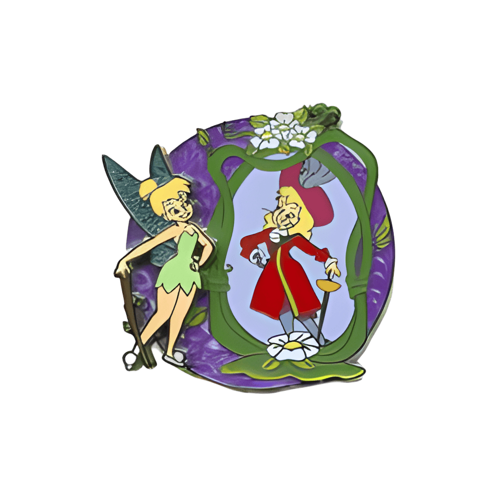 Tinker Bell as Captain Hook Disney pin