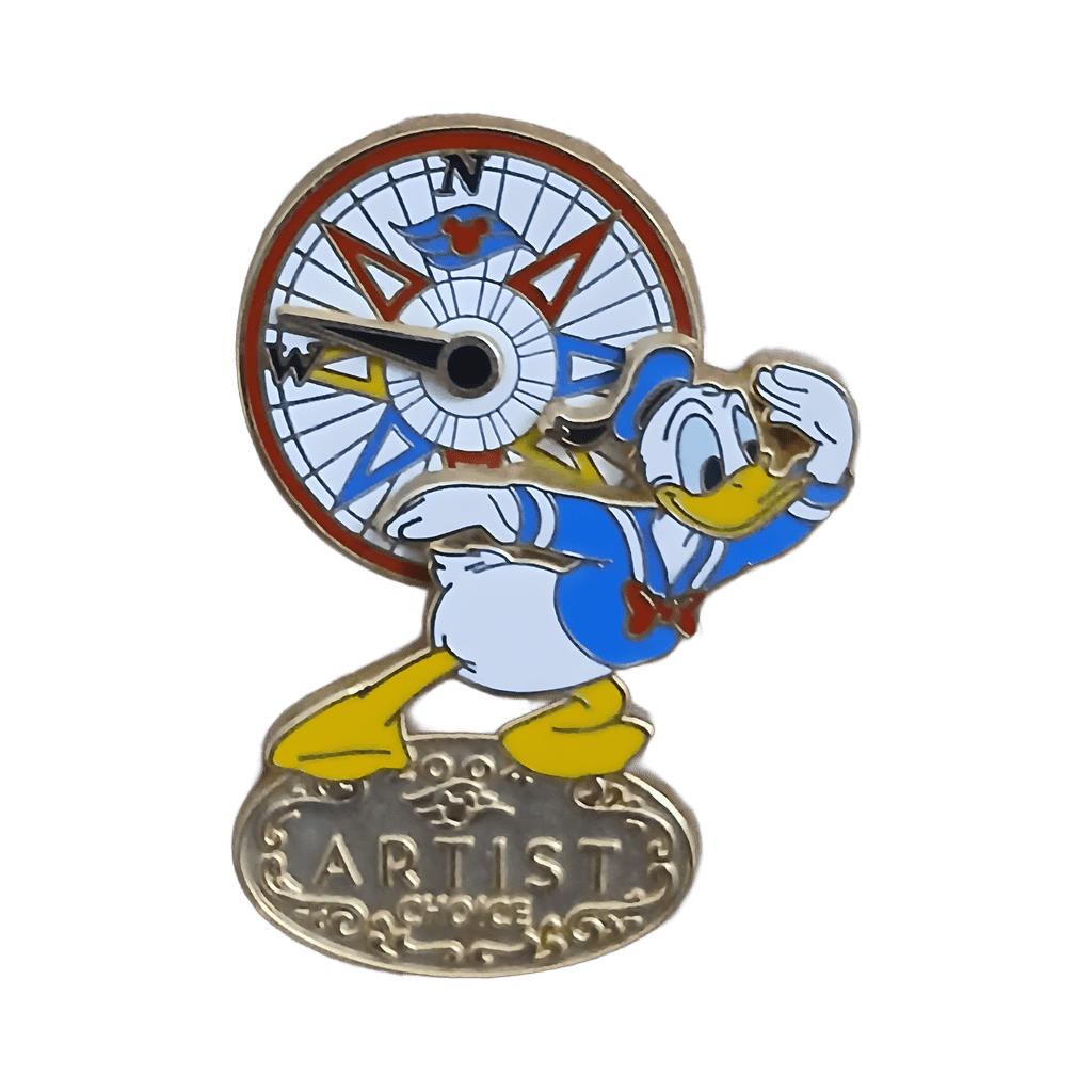 Donald Duck & Compass Disney pin