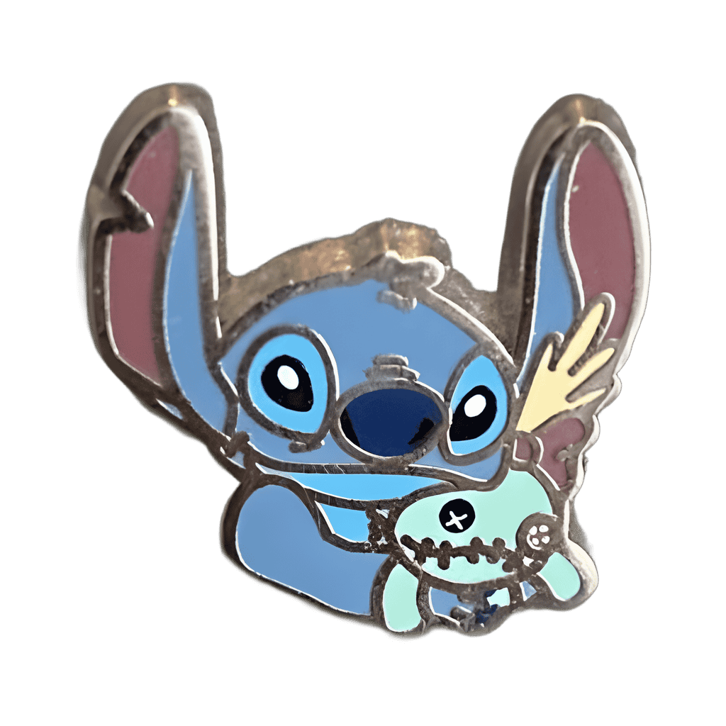 Wanna Pin Trade? - Mickey with Mini Pin Board Set - Stitch Disney pin